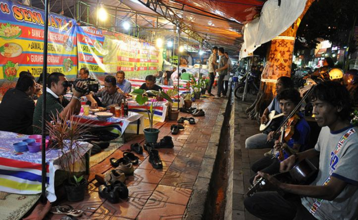Kuliner Lesehan di Malioboro